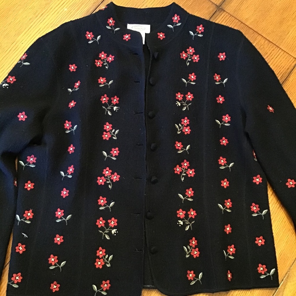 Talbots Boiled Wool Jacket